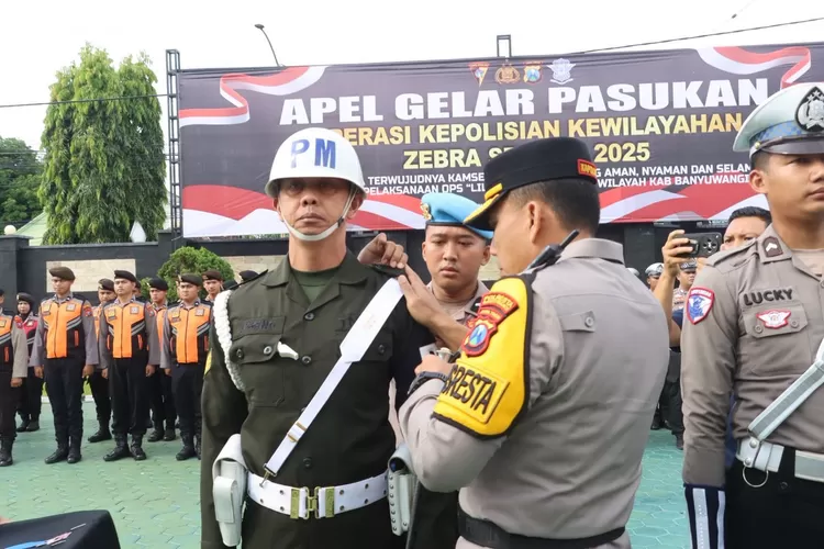 polresta-banyuwangi-gelar-operasi-zebra-2025,-ini-prioritas-penindakannya