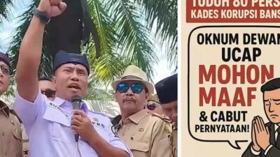 banyuwangi-heboh!-anggota-dprd-dari-gerindra-minta-maaf-usai-tuduh-80-persen-kades-korup-bansos,-189-kades-geruduk-kantor-dewan