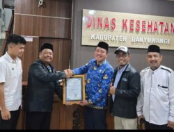 Yayasan Al Uswah Terima Sertifikat SLHS Dari Dinas Kesehatan Banyuwangi