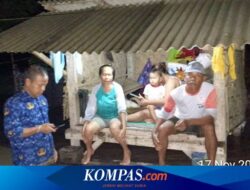 Rumah Miring Usai Diterjang Banjir, Warga Banyuwangi Mengungsi di Gubuk