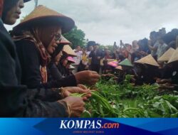 Ratusan Ibu di Banyuwangi Ikut Lomba Ikat Kangkung “Unting-unting”
