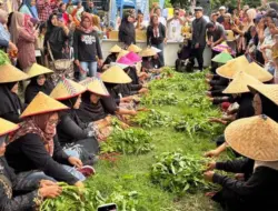 Angkat Kearifan Lokal, Banyuwangi Gelar Lomba Unting-unting Sayur Kangkung