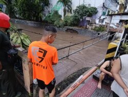 Hujan Deras Kembali Mengguyur Kota Banyuwangi, Warga Bantaran Sungai Bagong Waswas Banjir Susulan