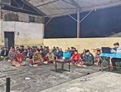 Warga Lereng Gunung Raung Dapat Sosialisasi Mitigasi Erupsi, PPGA Ingatkan Status Waspada Level II Masih Berlaku