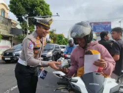 Polantas Banyuwangi Gelar Kampanye hingga Edukasi Keselamatan dan Ketertiban Berlalu Lintas