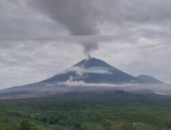 Jalur Kereta Api Jatiroto-Ranuyoso Dipastikan Aman Setelah Erupsi Gunung Semeru