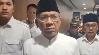gus-yahya-hadiri-rapat-pwnu-di-surabaya-di-tengah-isu-pemakzulan,-nu-belum-beri-pernyataan-resmi