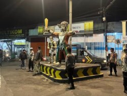 Vandalisme di Cluring Gegerkan Warga, Polsek Cluring dan Polresta Banyuwangi Gelar Patroli Besar-Besaran