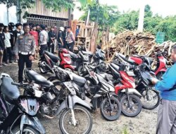 Polresta Banyuwangi Gerebek Balap Liar di Rogojampi, Amankan 39 Pelajar dan 29 Motor