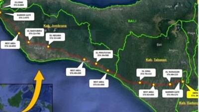 pembangunan-tol-gilimanuk–mengwi-kembali-dipacu:-jadi-tol-terpanjang-di-bali,-percepat-akses-barat–denpasar