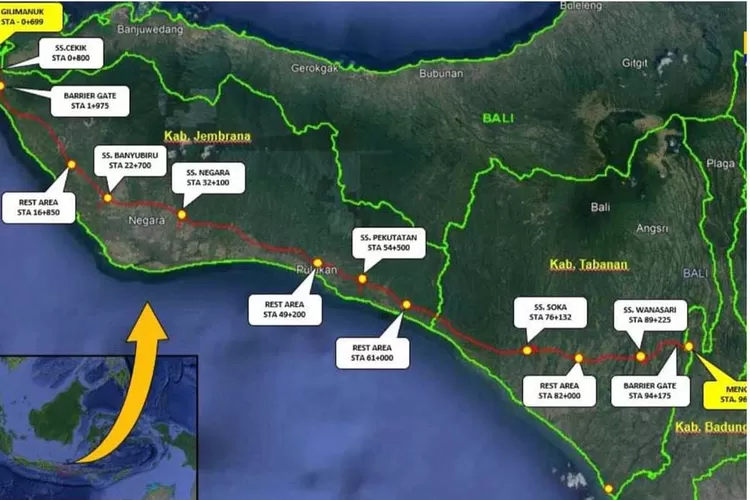 pembangunan-tol-gilimanuk–mengwi-kembali-dipacu:-jadi-tol-terpanjang-di-bali,-percepat-akses-barat–denpasar