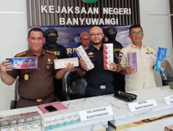 Sudah Lakukan 26 Penindakan, Satpol PP Ajak Masyarakat Banyuwangi Berani Laporkan peredaran Peredaran Rokok Tanpa Cukai