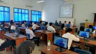 21-calon-perangkat-desa-bangsring-ikuti-tes-di-untag-banyuwangi