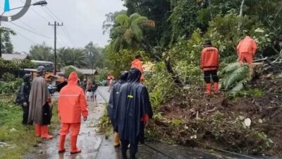 cuaca-ekstrem-picu-banjir-dan-longsor-di-empat-wilayah-sumut:-rumah-rusak,-infrastruktur-lumpuh