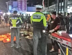 Motoris Tewas Terlindas Truk di Simpang Tiga Pasar Rogojampi Banyuwangi Usai Hindari Pintu Mobil Terbuka