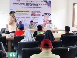 Satpol PP Banyuwangi–Bea Cukai Gandeng Aparat Desa di Kalibaru Sosialisasi Gempur Rokok Ilegal
