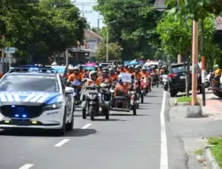 Penyandang Disabilitas di Banyuwangi Kampanye Kesetaraan dan Tertib Lalu Lintas