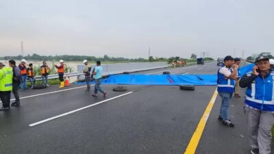 kabar-gembira!-jalan-tol-paluh-kemiri–tanjung-morawa-dibuka-kembali-4-desember-2025,-perbaikan-amblas-hampir-rampung