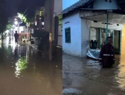 Musim Hujan, Banjir Sungai Rejoso Kembali Rendam Permukiman di Kabupaten Pasuruan