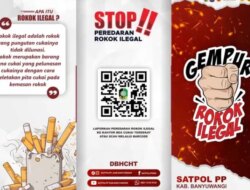 Satpol PP Banyuwangi Ungkap Ciri-Ciri Rokok Ilegal, Sebar Edukasi Masyarakat soal Cukai