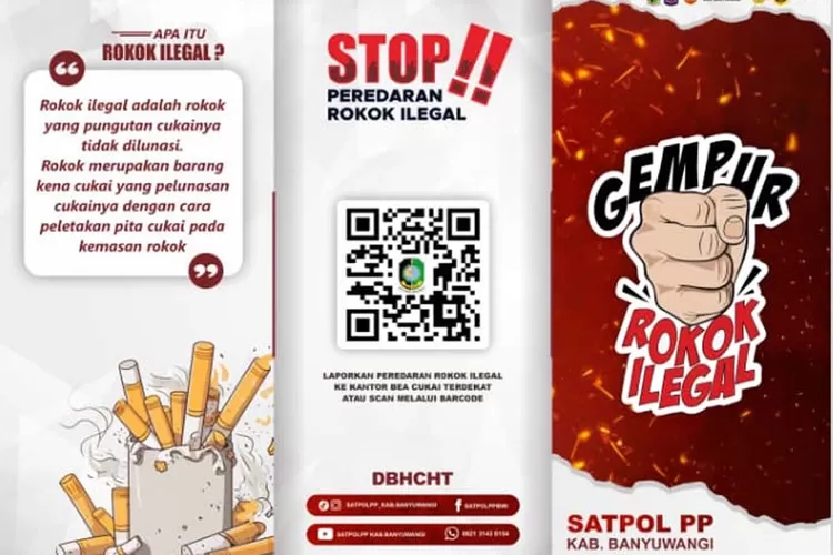 satpol-pp-banyuwangi-ungkap-ciri-ciri-rokok-ilegal,-sebar-edukasi-masyarakat-soal-cukai