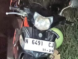 Rantai Motor Putus, Pria Klatak Banyuwangi Alami Kecelakaan Tunggal dan Patah Tulang Leher di Gitik Rogojampi