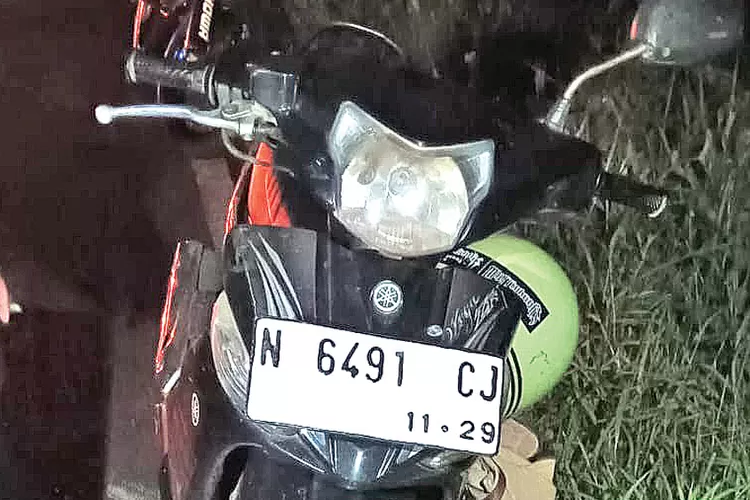 rantai-motor-putus,-pria-klatak-banyuwangi-alami-kecelakaan-tunggal-dan-patah-tulang-leher-di-gitik-rogojampi