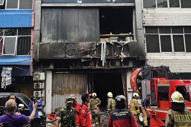 fakta-lengkap-kebakaran-terra-drone-kemayoran,-akses-evakuasi-minim,-22-korban-tewas