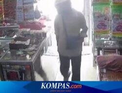 Pria Bermasker Terekam Curi Uang dari 2 Toko di Banyuwangi, Sempat Alibi Jadi Sales