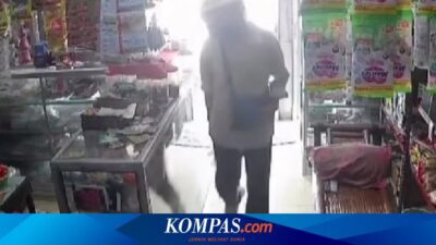 pria-bermasker-terekam-curi-uang-dari-2-toko-di-banyuwangi,-sempat-alibi-jadi-sales