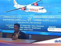 Susul Rute Malang-Lombok, Lion Group Buka Penerbangan Lombok-Banyuwangi