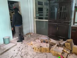 Ruang Arsip DPMD Banyuwangi Nyaris Terbakar, Diduga Korsleting Listrik Picu Asap Pekat