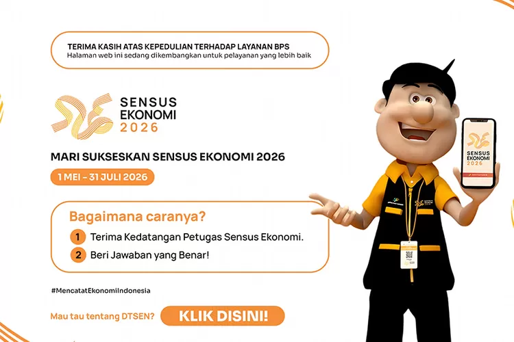 portal-dtsen-berganti-poster-sensus-ekonomi-2026-—-bps:-situs-sedang-pemeliharaan,-cek-desil-lewat-kemensos