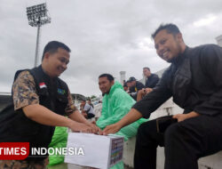 Pembuka Liga 4, Persewangi dan YDSF Galang Dana untuk Korban Bencana Sumatera – TIMES Banyuwangi