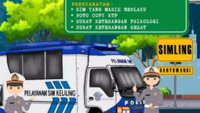 catat-tanggalnya!-sim-keliling-banyuwangi-jelang-akhir-tahun-2025-hadir-di-4-kecamatan,-ini-jadwal-&-syarat-lengkapnya