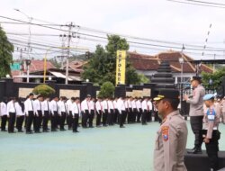 Kapolresta Banyuwangi Pimpin Apel Jam Pimpinan, Tekankan Kesiapan Operasi Lilin 2025