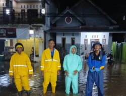 Hujan Deras, Sungai Blambangan Meluap, 2 Desa di Muncar Terdampak