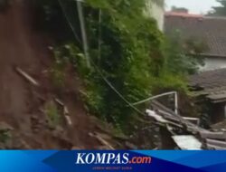 Tanah Bergerak Rusak Rumah di Banyuwangi, 5 KK Mengungsi