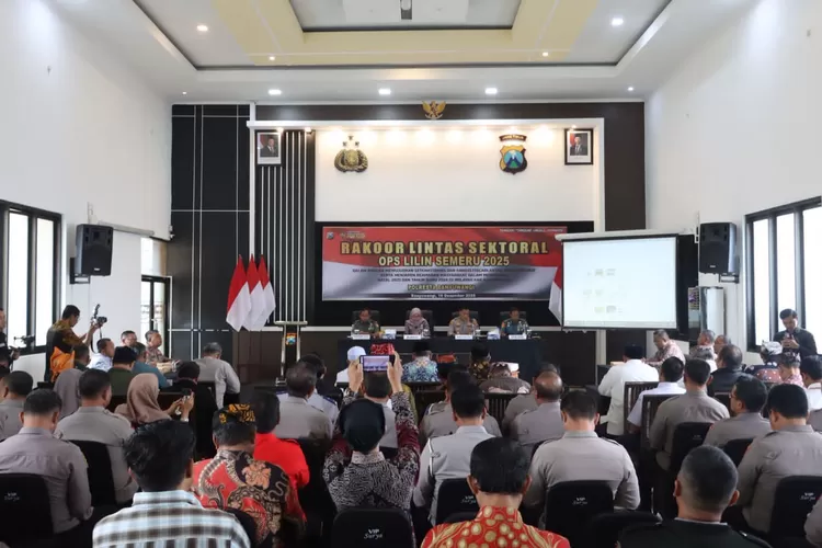 polresta-banyuwangi-gelar-rakor-lintas-sektoral-jelang-pengamanan-nataru