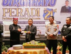 HUT ke-21 Peradi Banyuwangi Diperingati Bersama Harjaba ke-254, Perkuat Sinergi Bantuan Hukum Desa