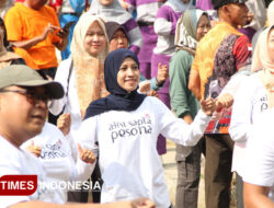HUT ke-54 Korpri, Pemkab Rembang Gelar Pasar Murah dan Senam Massal di Taman Kartini – TIMES Banyuwangi