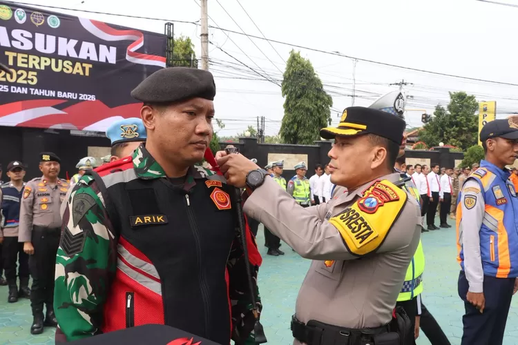 apel-kesiapan-operasi-lilin-semeru-2025,-polresta-banyuwangi-perkuat-pengamanan-nataru