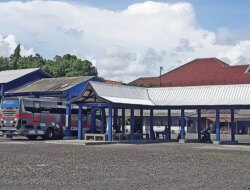 Libur Nataru, Penumpang Bus di Terminal Muncar Banyuwangi Tetap Sepi