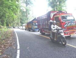 Jalur Gumitir Mulai Padat, Waspadai 2 Titik Buka Tutup Arus Lalu Lintas