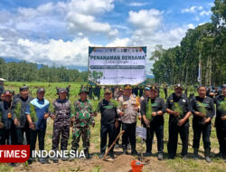 Cegah Bencana Hidrometeorologi, Polresta Banyuwangi Hijaukan Lahan dengan 240 Bibit Pohon – TIMES Banyuwangi