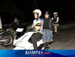 Momen Bupati Banyuwangi Motoran Sambangi Gereja-gereja di Malam Natal, Ajak Jemaat “Tandhang Bareng”