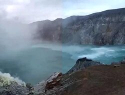 Waspada Gas Beracun, Pengelola Tutup Akses Dasar Kawah Ijen pada 26 Desember 2025