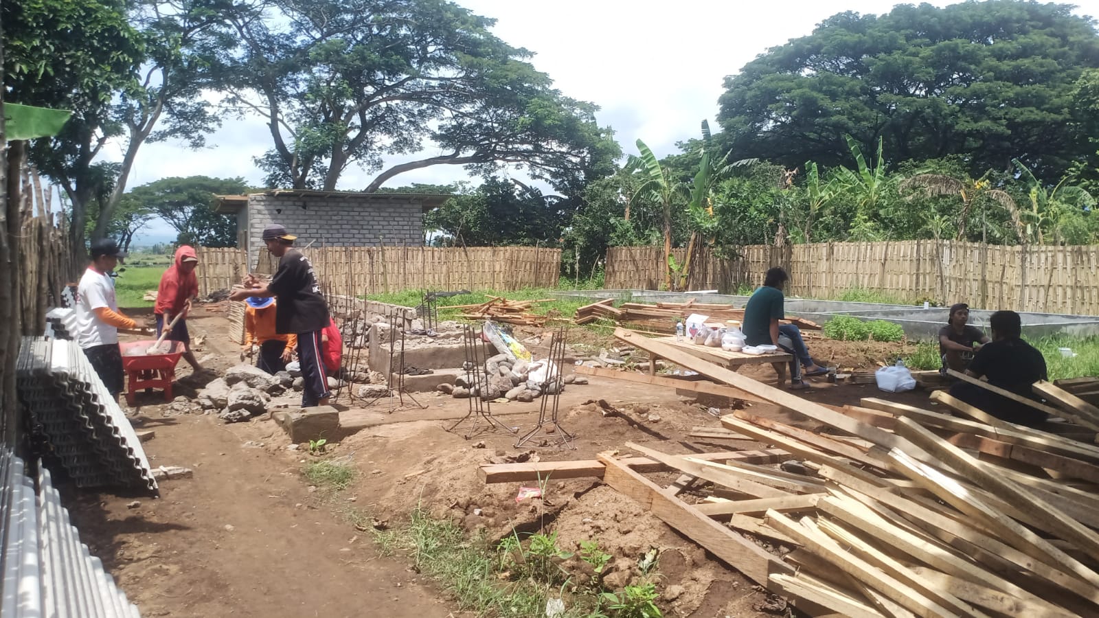 kandang-ayam-ambruk,-dana-dipertanyakan!-bumdes-bimorejo-bangun-ulang-dengan-skema-baru