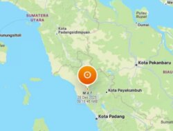 Gempa M 4,7 Guncang Agam dan Pasaman Sumbar, BMKG Pastikan Tak Berpotensi Tsunami