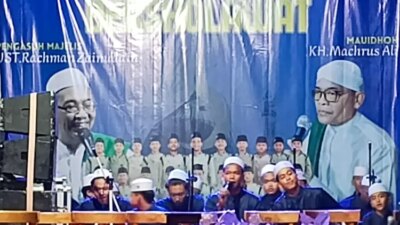 sambut-tahun-baru,-masjid-kyai-saleh-banyuwangi-perkuat-tradisi-shalawat